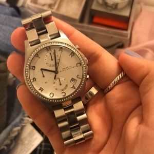Marc Jacobs Silver Watch